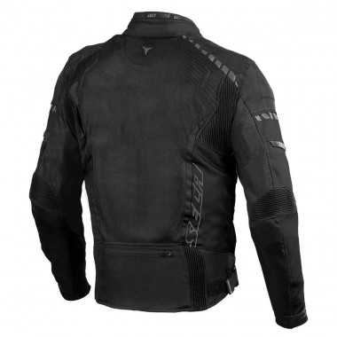 SECA Airflow II tekstylna kurtka motocyklowa czarna