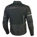 SECA Orkan II tekstylna kurtka motocyklowa czarna