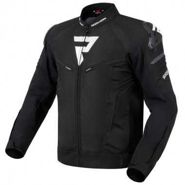 Rebelhorn Vandal tekstylna kurtka motocyklowa czarno biała