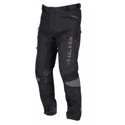 RICHA INFINITY 2 ADVENTURE tekstylne spodnie motocyklowe czarne