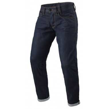 Spodnie REV'IT Jeans Lewis Selvedge TF ciemne niebieskie