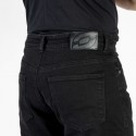 Ozone Striker jeansowe spodnie motocyklowe Slim Fit czarne