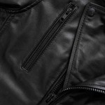 BROGER OHIO skórzana kurtka motocyklowa czarna