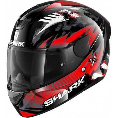 SHARK D-SKWAL 2 PENXA integralny kask motocyklowy czarno czerwony
