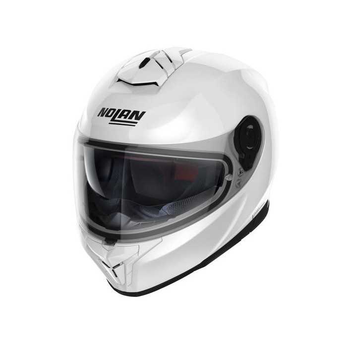 NOLAN N80-8 CLASSIC N-COM 5 integralny kask motocyklowy biały