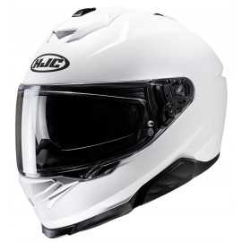 HJC i71 Semi Flat Pearl White integralny kask motocyklowy biała perła