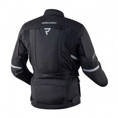 Rebelhorn Hardy II tekstylna kurtka motocyklowa czarna