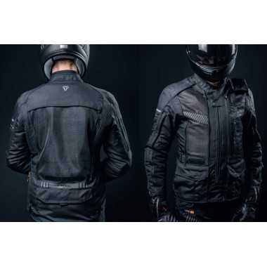 SECA Strada EVO tekstylna kurtka motocyklowa czarna