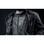 SECA Strada EVO tekstylna kurtka motocyklowa czarna podpinka