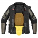 SPIDI 4 Season Evo H2O Militar tekstylna kurtka motocyklowa khaki