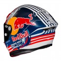 HJC RPHA 1 Red Bull Austin Gp sportowy integralny kask motocyklowy z homologacją FIM tył
