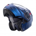 CABERG DUKE X szczękowy kask motocyklowy niebieski mat Yama