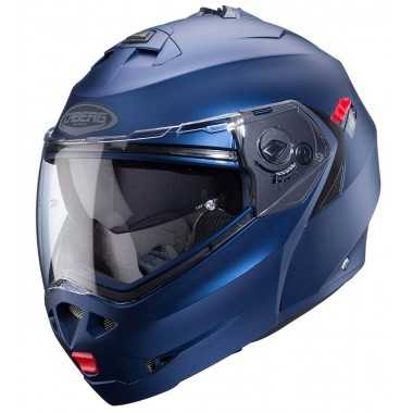 CABERG DUKE X szczękowy kask motocyklowy niebieski mat Yama