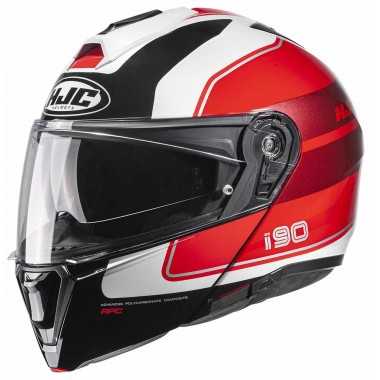 HJC i90 Wasco Black/Red/White szczękowy kask motocyklowy czarno czerwono biały