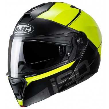 HJC i90 May szczękowy kask motocyklowy czarno żółty