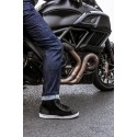 REBELHORN TRAMP-BOT Tekstylne buty do jazdy miejskiej czarne