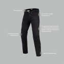 REBELHORN CLASSIC III jeansowe spodnie motocyklowe niebieskie cechy