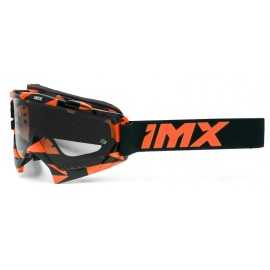 IMX Mud Orange Gloss/Black gogle motocyklowe szyba clear (1 Szyba W Zestawie)
