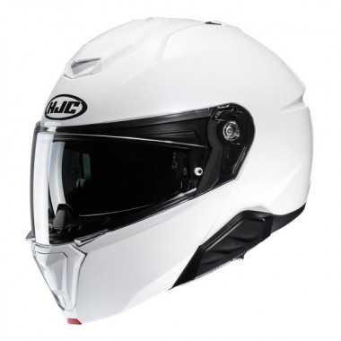 HJC i91 szczękowy kask motocyklowy biała perła