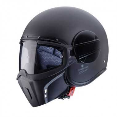 CABERG GHOST Kask motocyklowy otwarty czarny mat