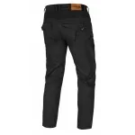 SECA SQUADRON jeansowe spodnie motocyklowe czarne