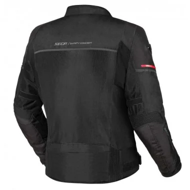 SECA STREAM EVO tekstylna kurtka motocyklowa czarna
