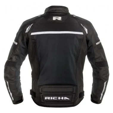 RICHA Airstream-X tekstylna kurtka motocyklowa czarna
