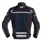 RICHA AIRSTORM WP tekstylna kurtka motocyklowa czarny plecy