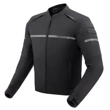 Ozone Rider tekstylna kurtka motocyklowa czarna