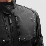 REBELHORN HIKER IV tekstylna kurtka motocyklowa czarna wentylacja klatka piersiowa