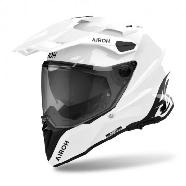 AIROH Commander II integralny kask motocyklowy biały połysk