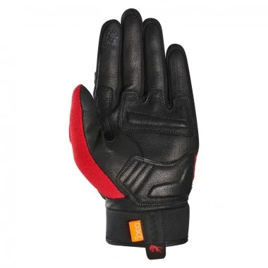 FURYGAN JET D3O® rękawice motocyklowe czerwono czarne