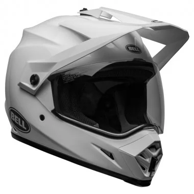 Bell MX-9 Adventure Mips kask motocyklowy cross enduro biały