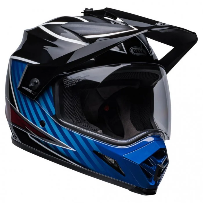 Bell MX-9 Adventure Mips Dalton kask motocyklowy cross enduro czarno niebieski