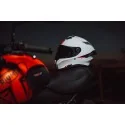 MT Targo S Joke A5 Gloss integralny kask motocyklowy biały połysk