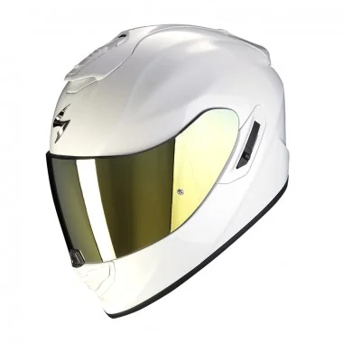 SCORPION EXO-1400 EVO II AIR integralny kask motocyklowy biała perła