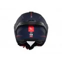 MT Helmets COSMO SV Jet otwarty kask motocyklowy niebieski tył