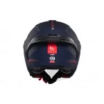 MT Helmets COSMO SV Jet otwarty kask motocyklowy niebieski tył