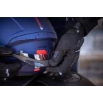 MT Helmets COSMO SV Jet otwarty kask motocyklowy niebieski spojler