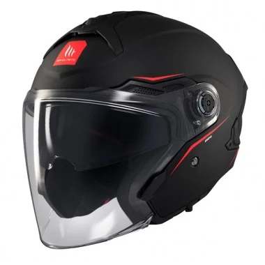 MT Helmets COSMO SV Jet otwarty kask motocyklowy A1 mat