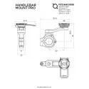 QUAD LOCK Pro Podstawa uchwytu do telefonu montowana na kierownicy (v2)
