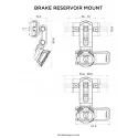 QUAD LOCK Podstawa uchwytu do telefonu na zbiorniczek płynu hamulcowego (V2)