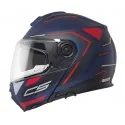 Schuberth C5 Omega Blue szczękowy kask motocyklowy niebieski