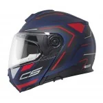 Schuberth C5 Omega Blue szczękowy kask motocyklowy niebieski