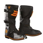 SHOT RACE 2 Camo offroadowe buty motocyklowe pomarańczowe