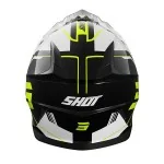 SHOT PULSE Lines offroadowy kask motocyklowy Quad Motocross żółty połysk