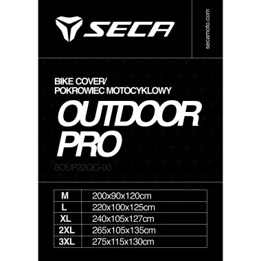 SECA OUTDOOR Pro pokrowiec na motocykl