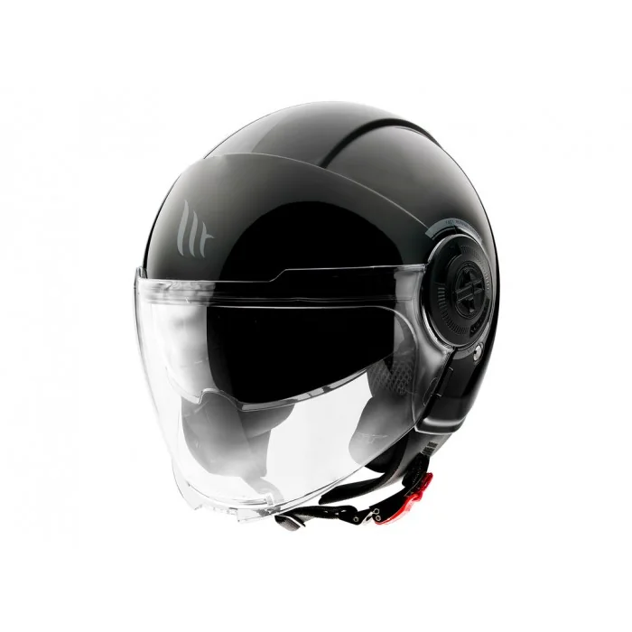 MT Helmets Viale SV S Jet otwarty kask motocyklowy czarny mat