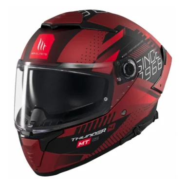 MT Thunder 4 SV LUMINENCE D5 MATT kask motocyklowy z blendą