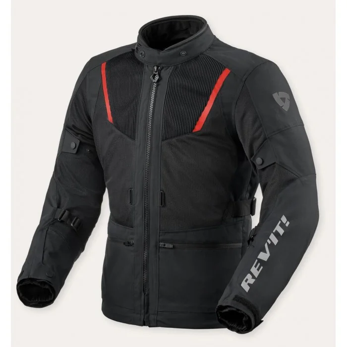 REV'IT Levante 2 H2O Tekstylna Kurtka Motocyklowa Szara